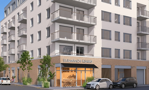 Üzlethelyiség kialakítási alternatíva